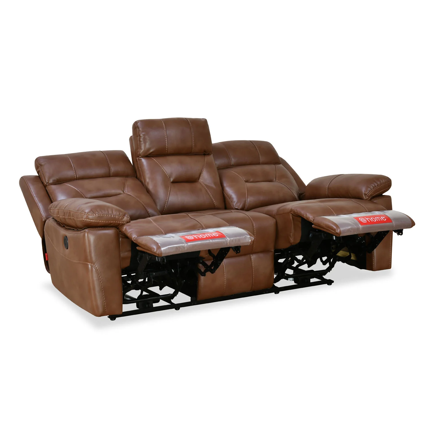 Nilkamal Delp 3 Seater Electric Recliner Sofa (Choco Brown) - Image 5