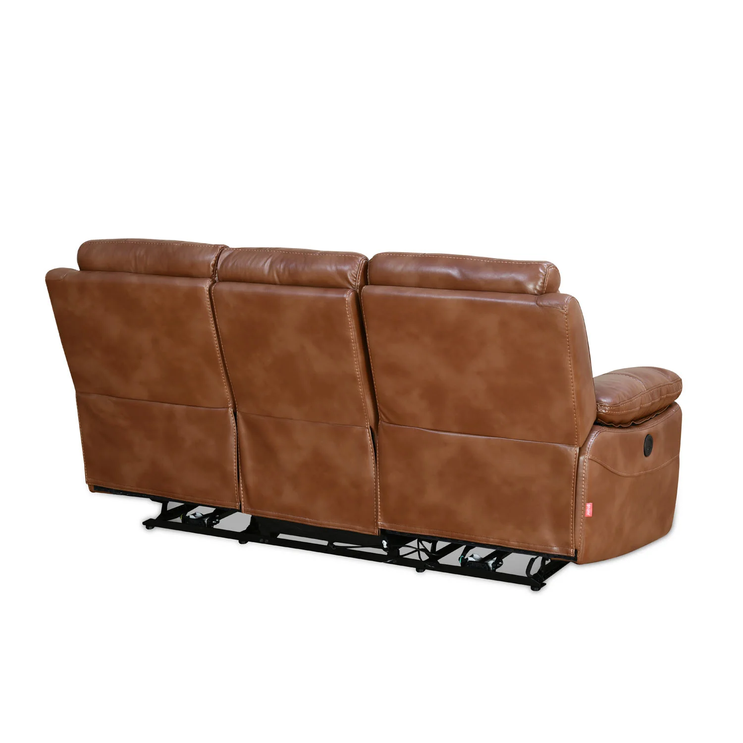 Nilkamal Delp 3 Seater Electric Recliner Sofa (Choco Brown) - Image 8