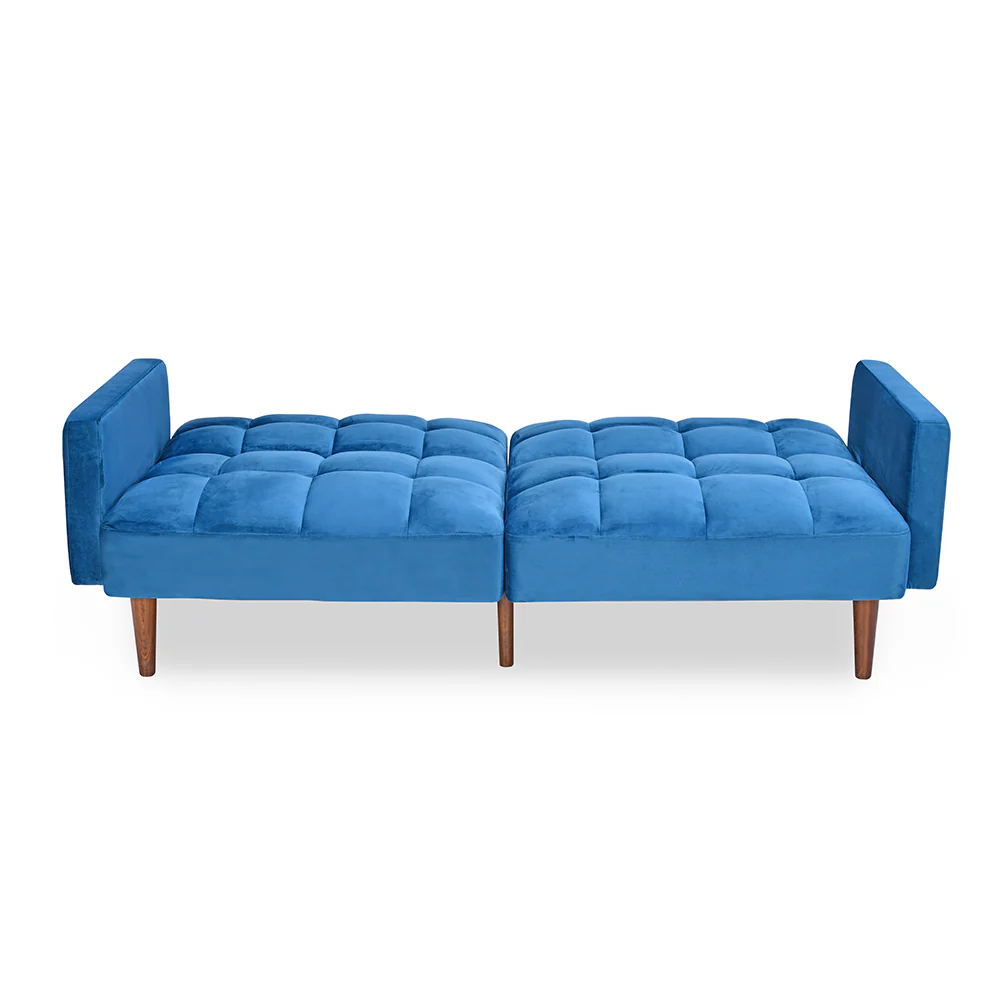 Nilkamal Denzel Futon Sofa Cum Bed (Blue) - Image 6