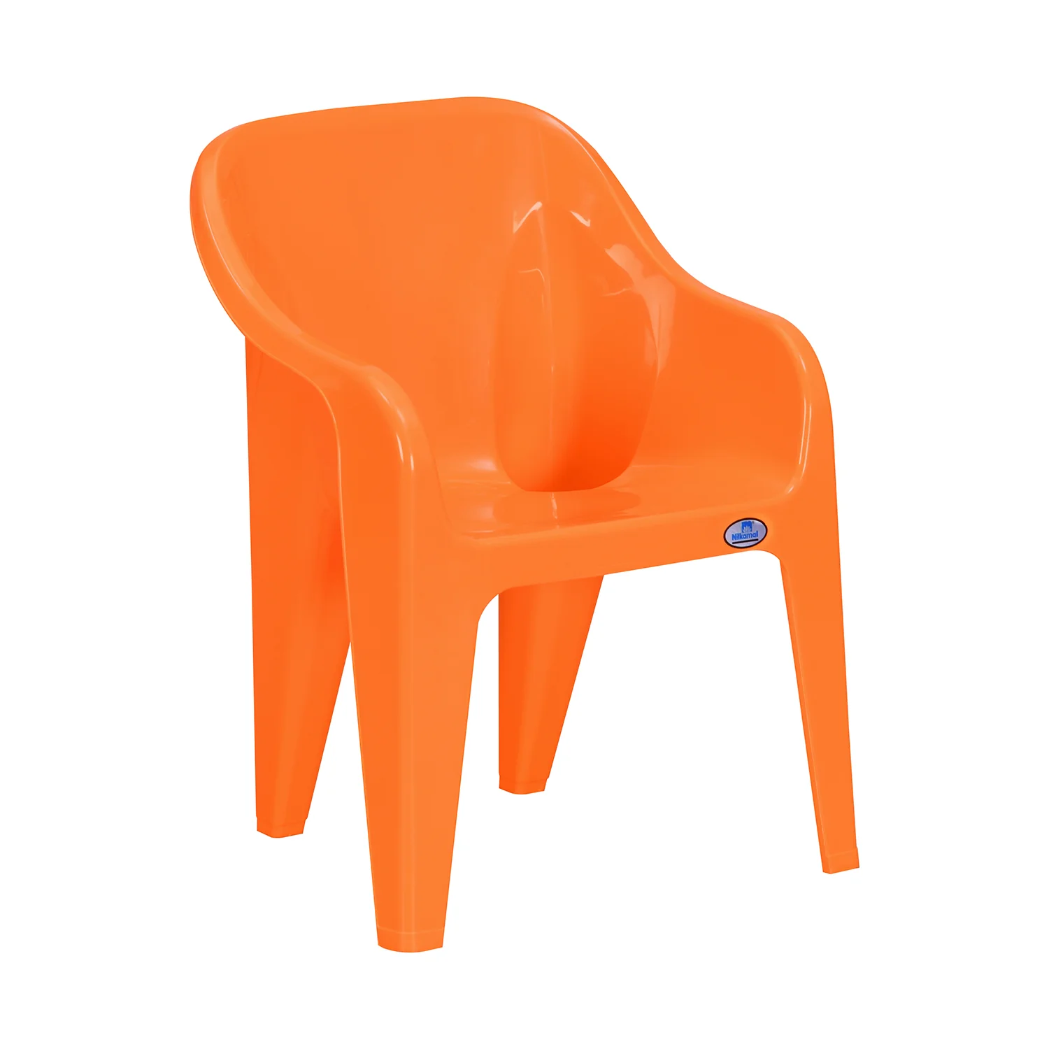 Nilkamal Eeezy Go Plastic Baby Arm Chair (Orange) - Image 2