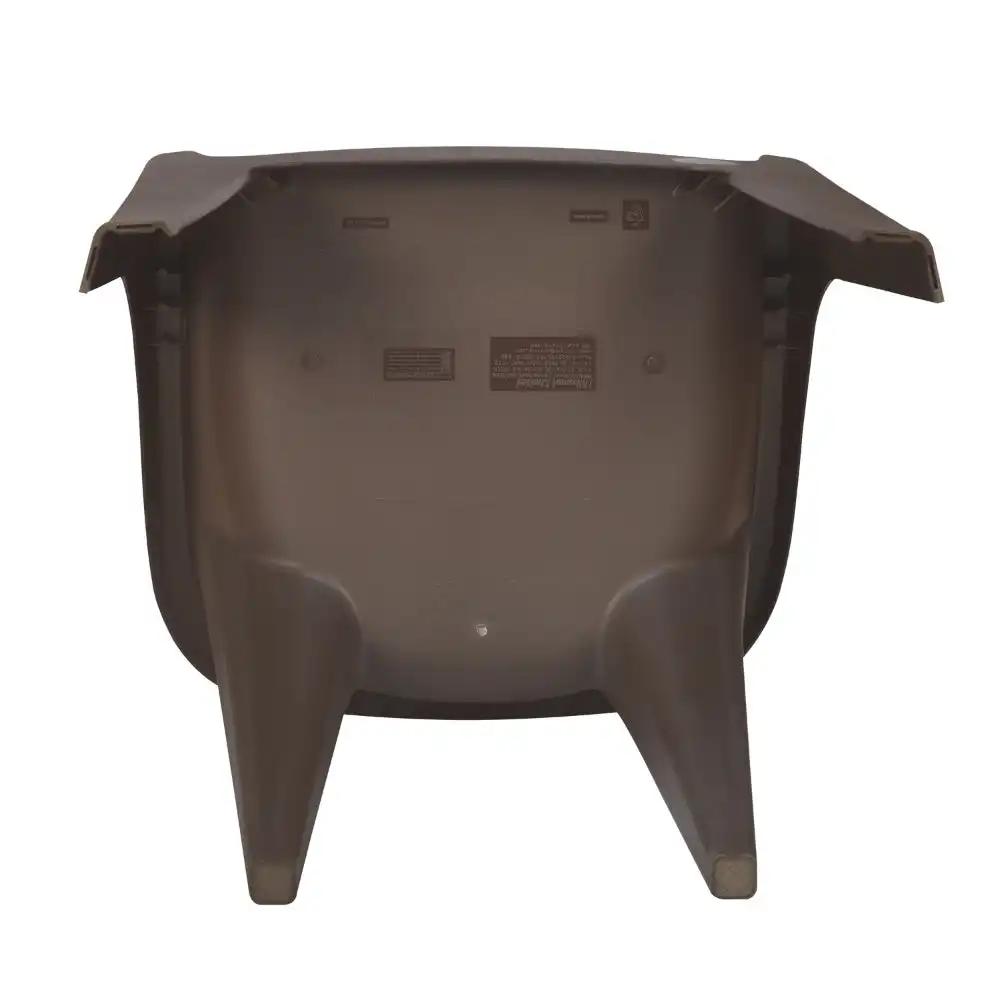 Nilkamal Eeezy Go Plastic Armchair (Season Rust Brown) - Image 7