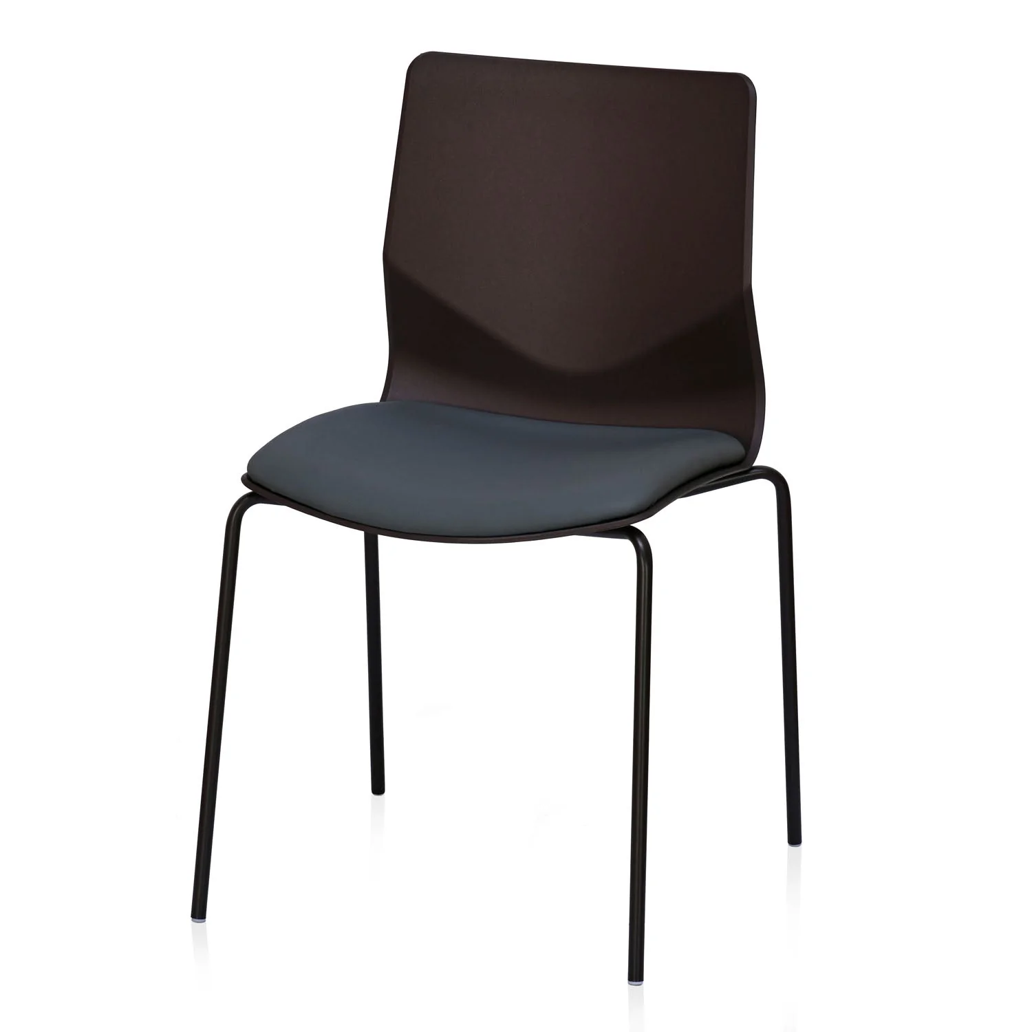 Nilkamal Elsa Dining Chair (Grey) - Image 4