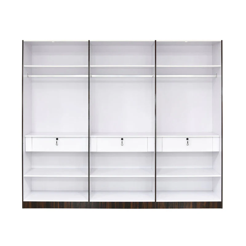 Nilkamal Estana 6 Door Wardrobe (Brown) - Image 8