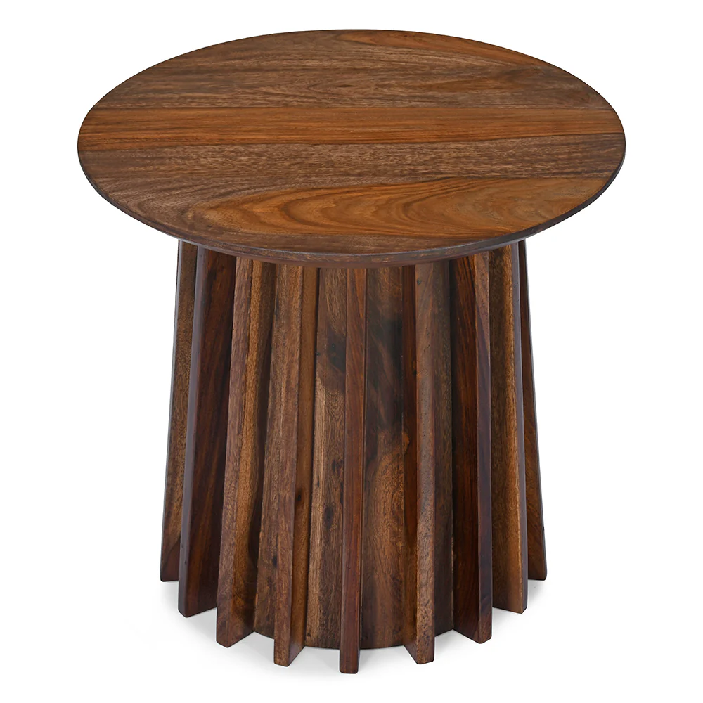 Nilkamal Fancie Wooden Side Table (Dark Brown) - Image 3