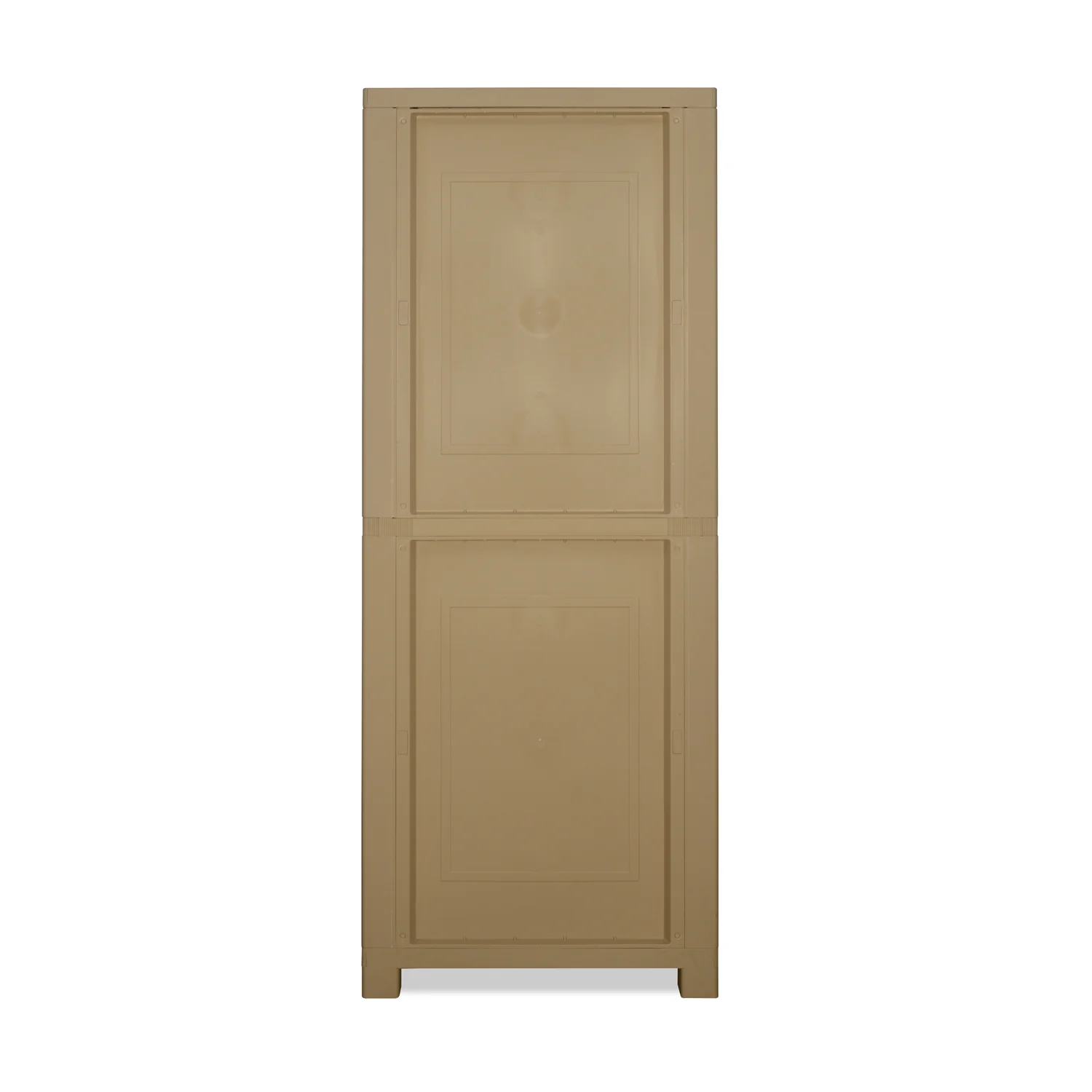 Nilkamal Freedom Big 6 (FB 6) Plastic Storage Cabinet (Ratan Dark Beige / New Cream) - Image 9
