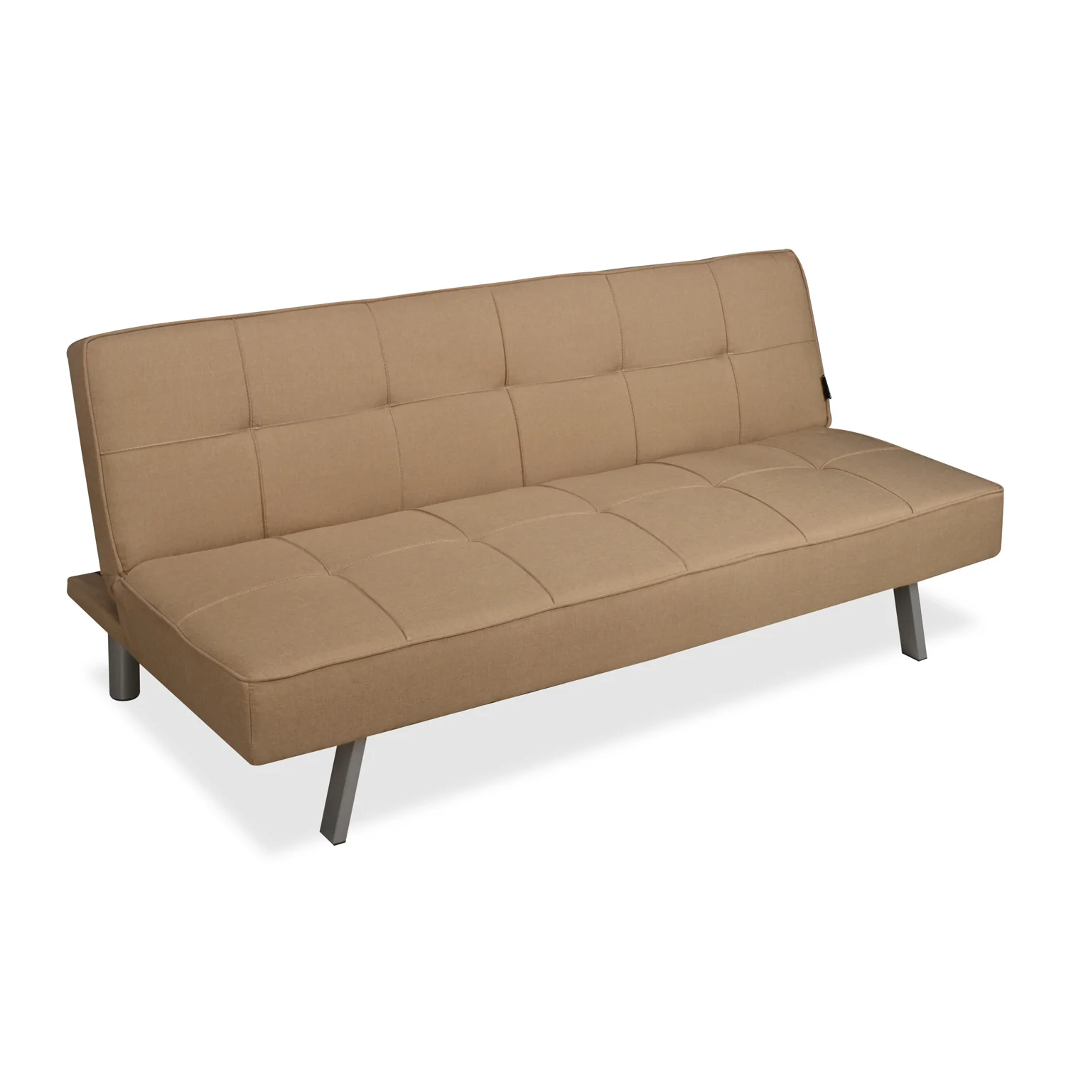Nilkamal Felecia Fabric Sofa Cum Bed (Dark Beige) - Image 3