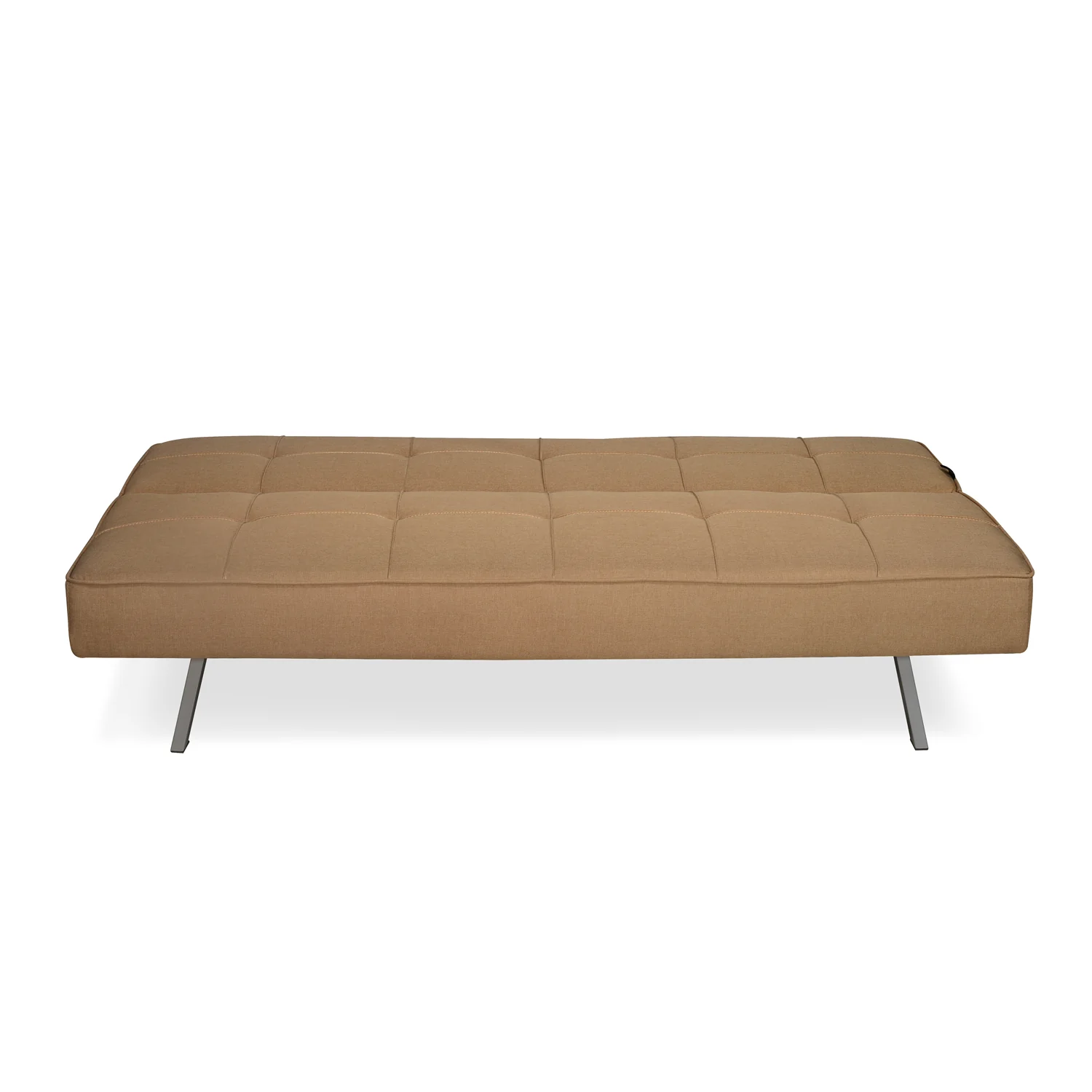 Nilkamal Felecia Fabric Sofa Cum Bed (Dark Beige) - Image 4