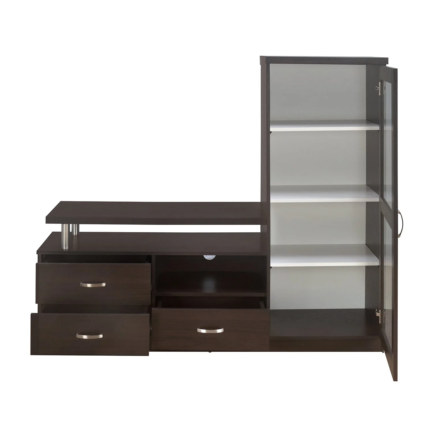 Nilkamal Felix Wall Unit (Coffee) - Image 3