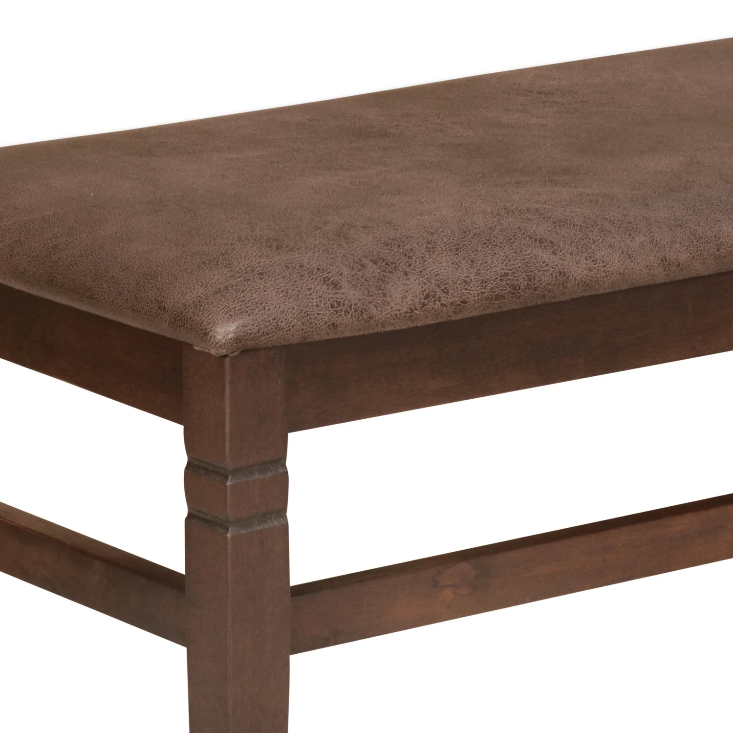 Nilkamal Fern Multi Use Medium Sitting Bench for Living Room | Dining Room (Erin Brown) - Image 4