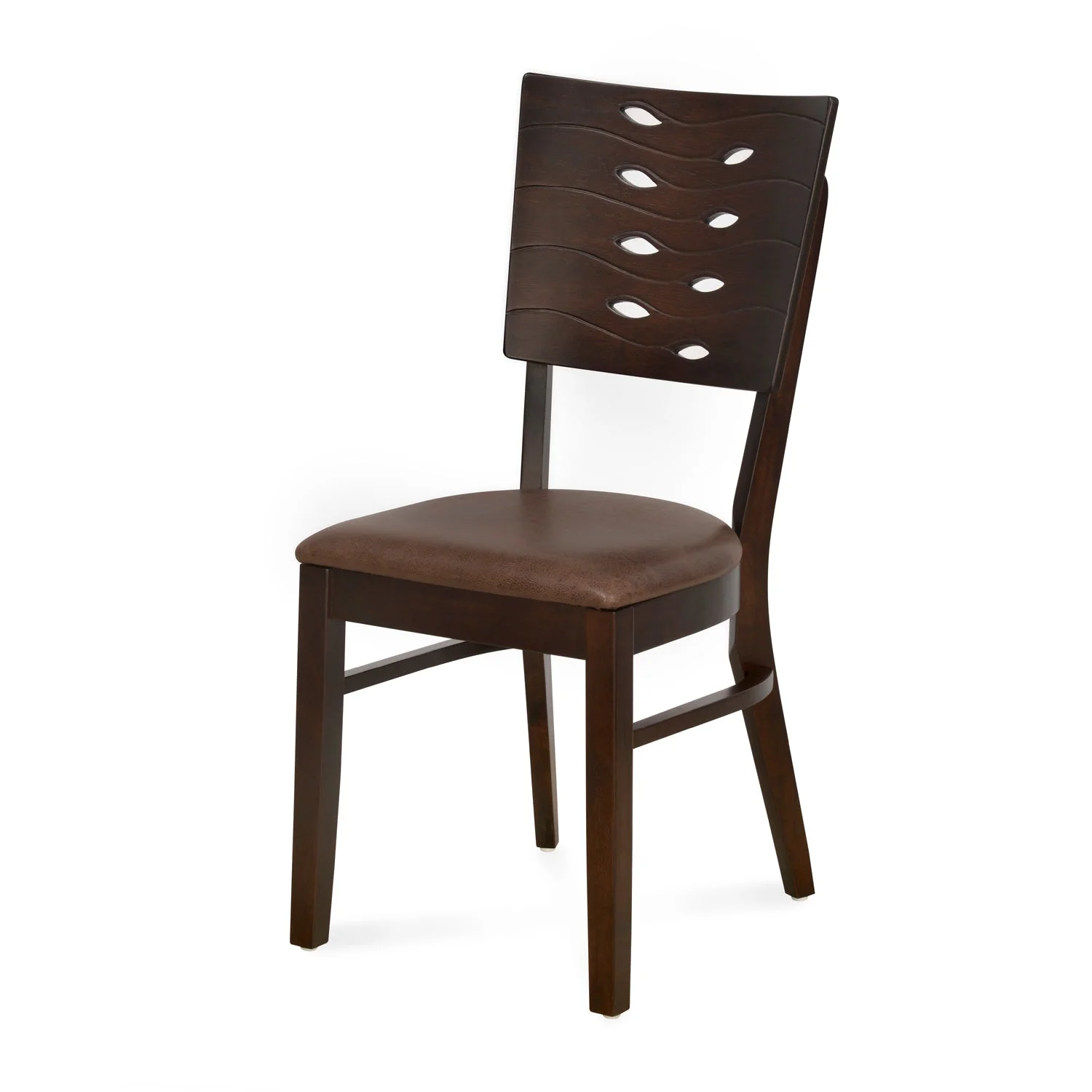 Nilkamal Fern 4 Seater Dining Set With Bench (Erin Brown) - Image 10