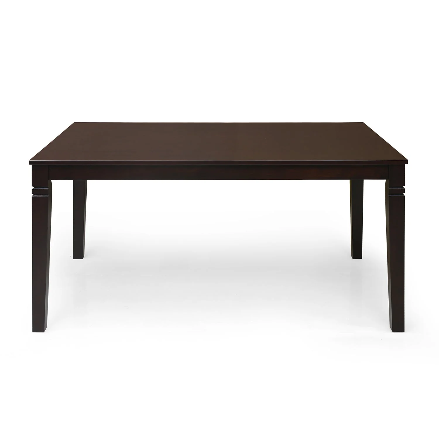 Nilkamal Fern 6 Seater Dining Table (Erin Brown) - Image 2