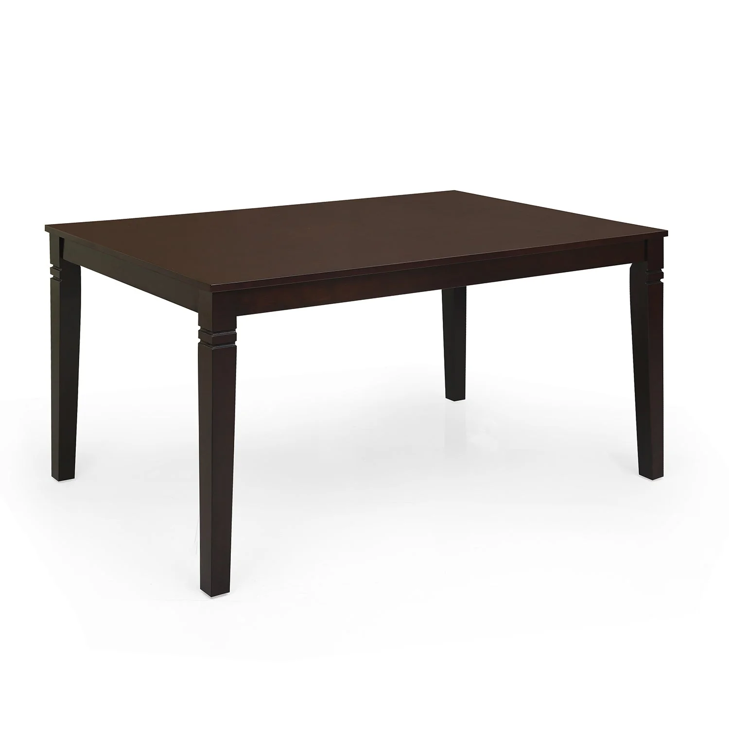 Nilkamal Fern 6 Seater Dining Table (Erin Brown) - Image 3