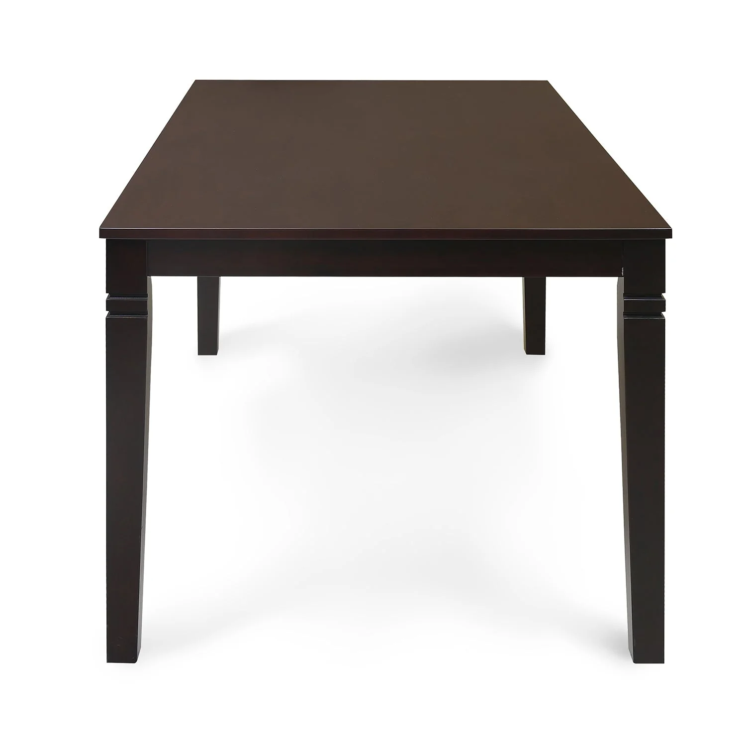 Nilkamal Fern 6 Seater Dining Table (Erin Brown) - Image 5