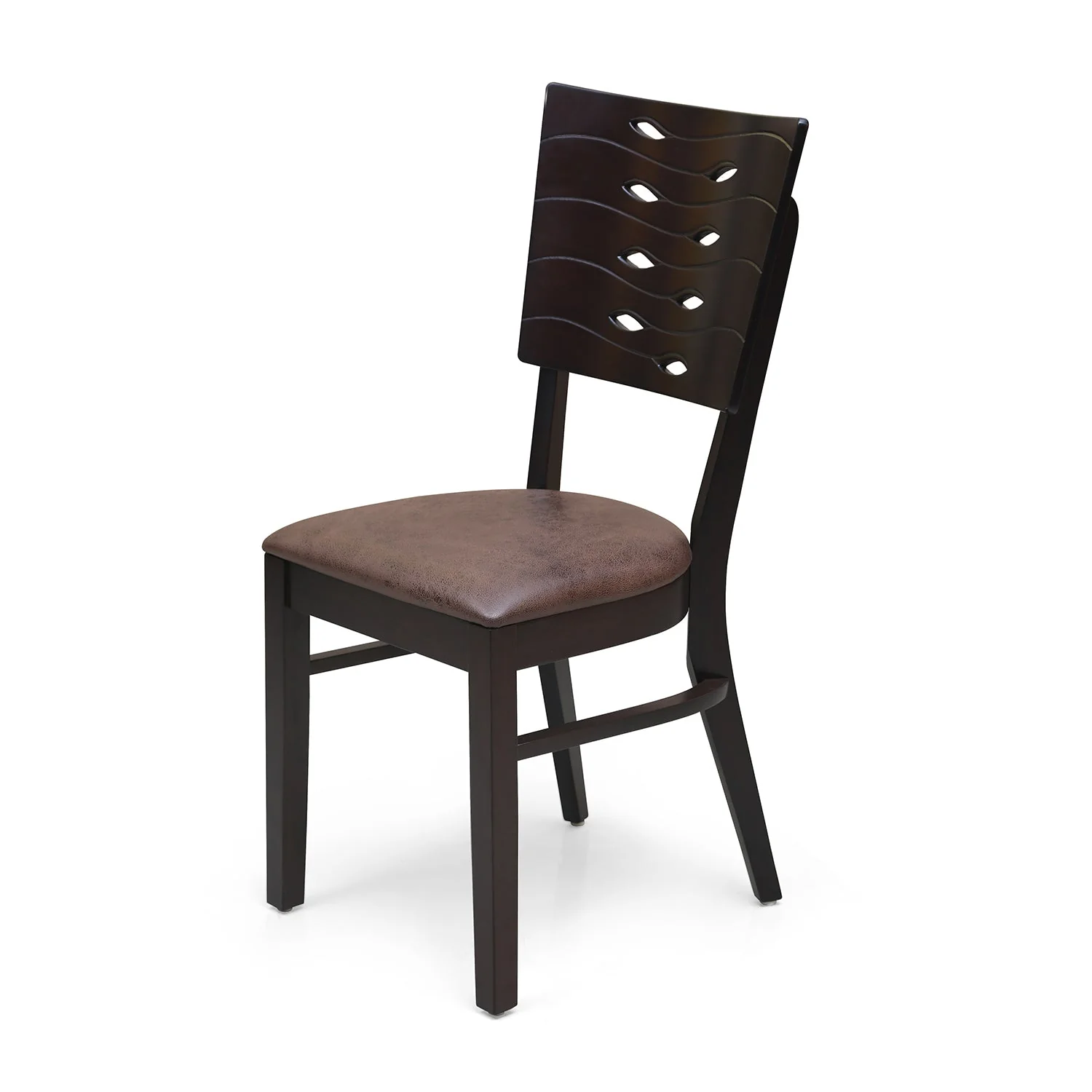 Nilkamal Fern Dining Chair (Erin Brown) - Image 5