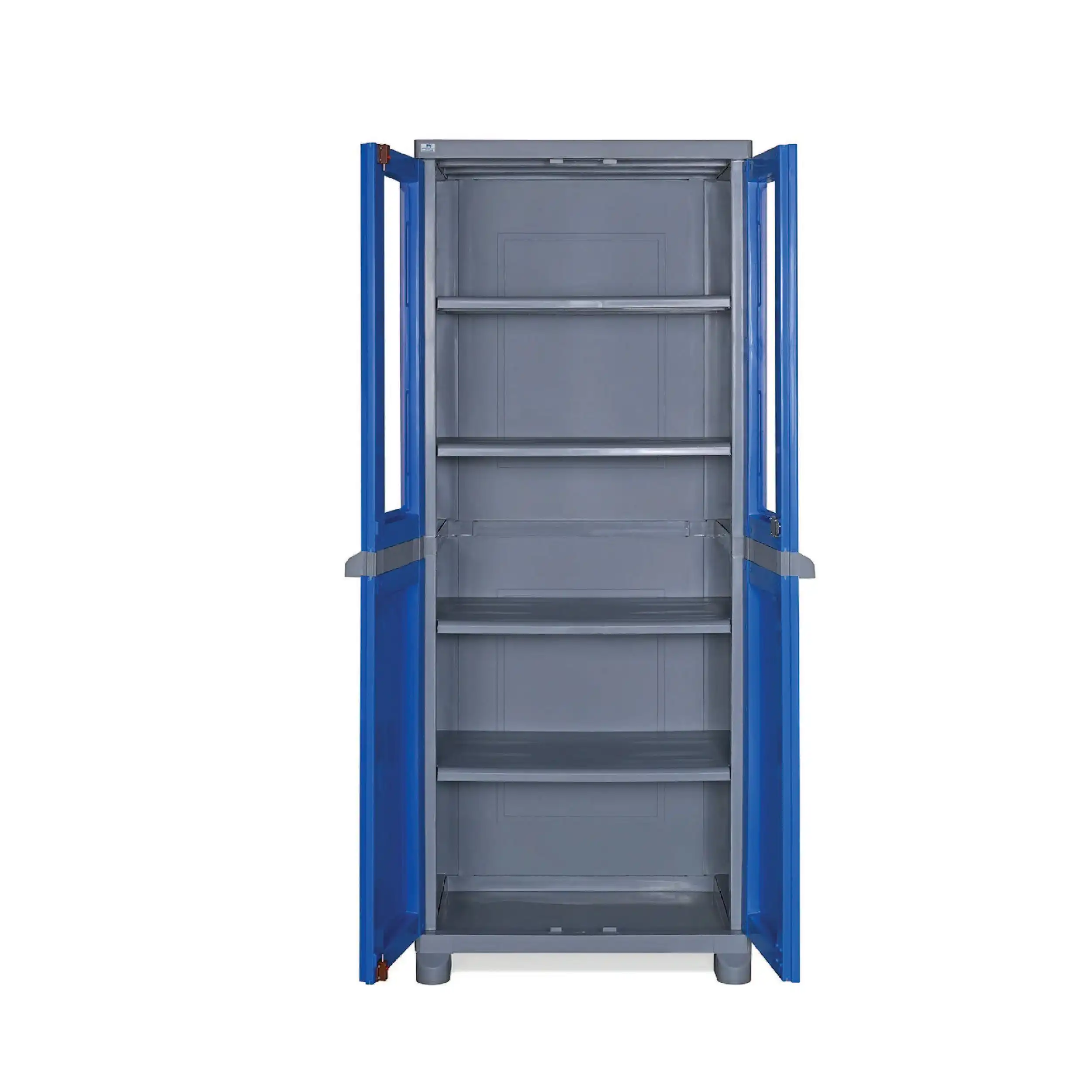 Nilkamal Freedom Big 2 Plastic Cabinet (Deep Blue & Grey) - Image 8