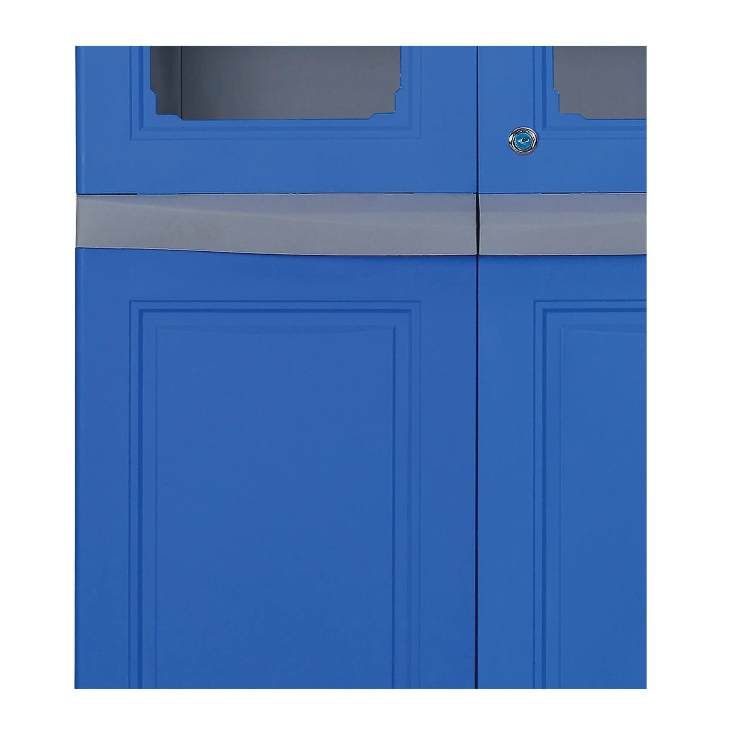 Nilkamal Freedom Big 2 Plastic Cabinet (Deep Blue & Grey) - Image 9