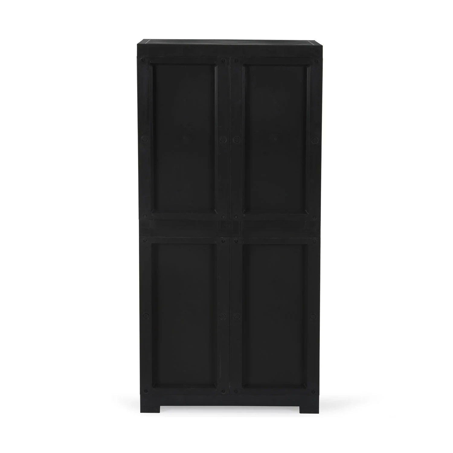 Nilkamal Freedom Large 18 (FMSC18) Shoe Rack Plastic Cabinet (Grey/Charcoal Grey) - Image 7