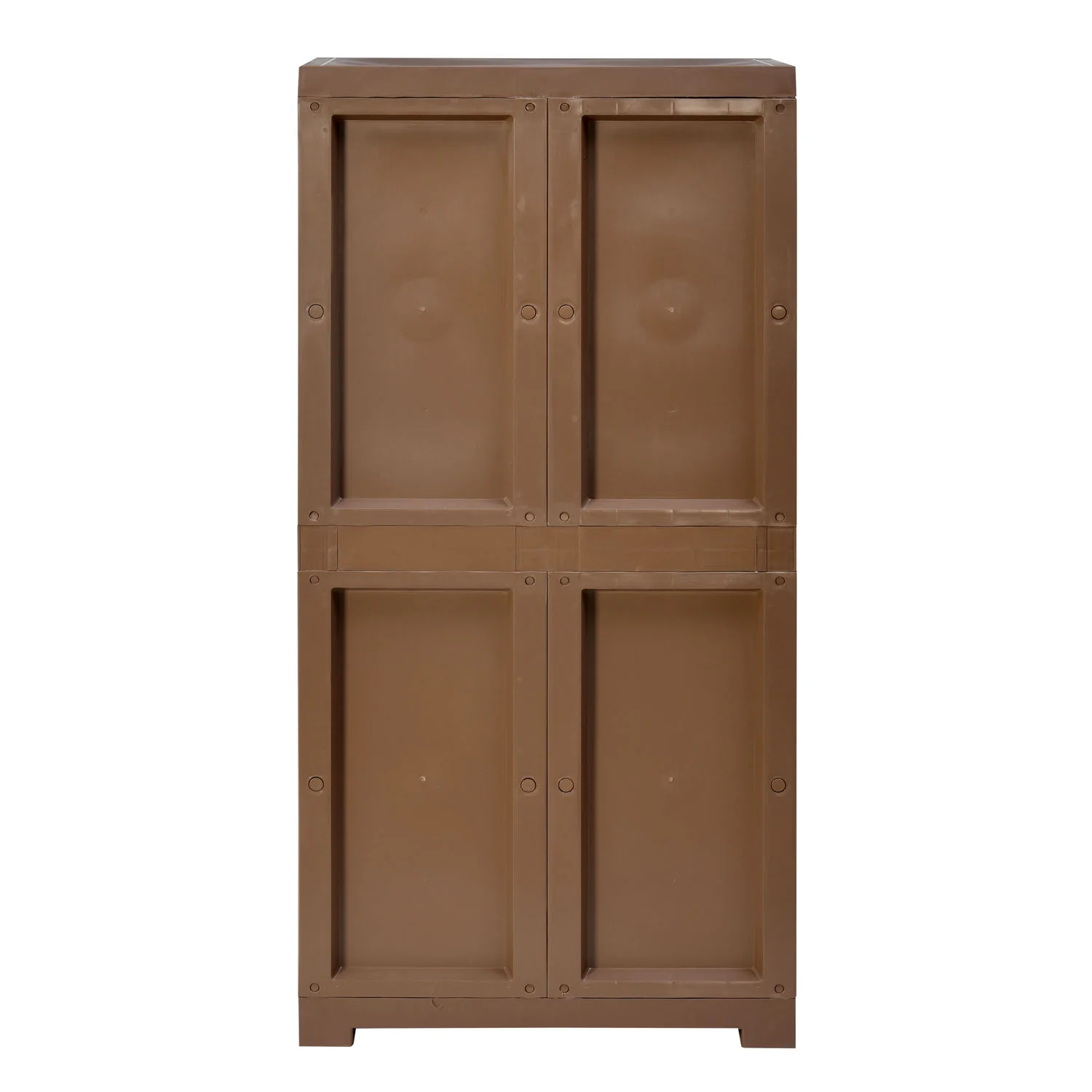 Nilkamal Freedom Mini Medium Cabinet (FMM) (Rust Brown / New Cream) - Image 7