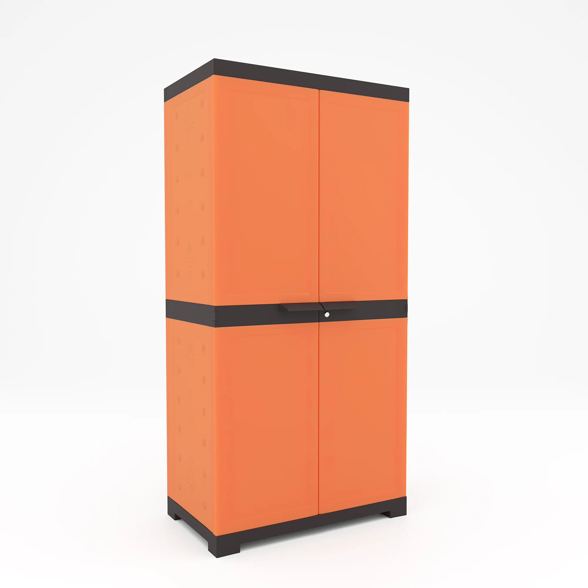 Nilkamal Freedom Mini Shoe Cabinet 18 (Rust and Weathered Brown) - Image 4