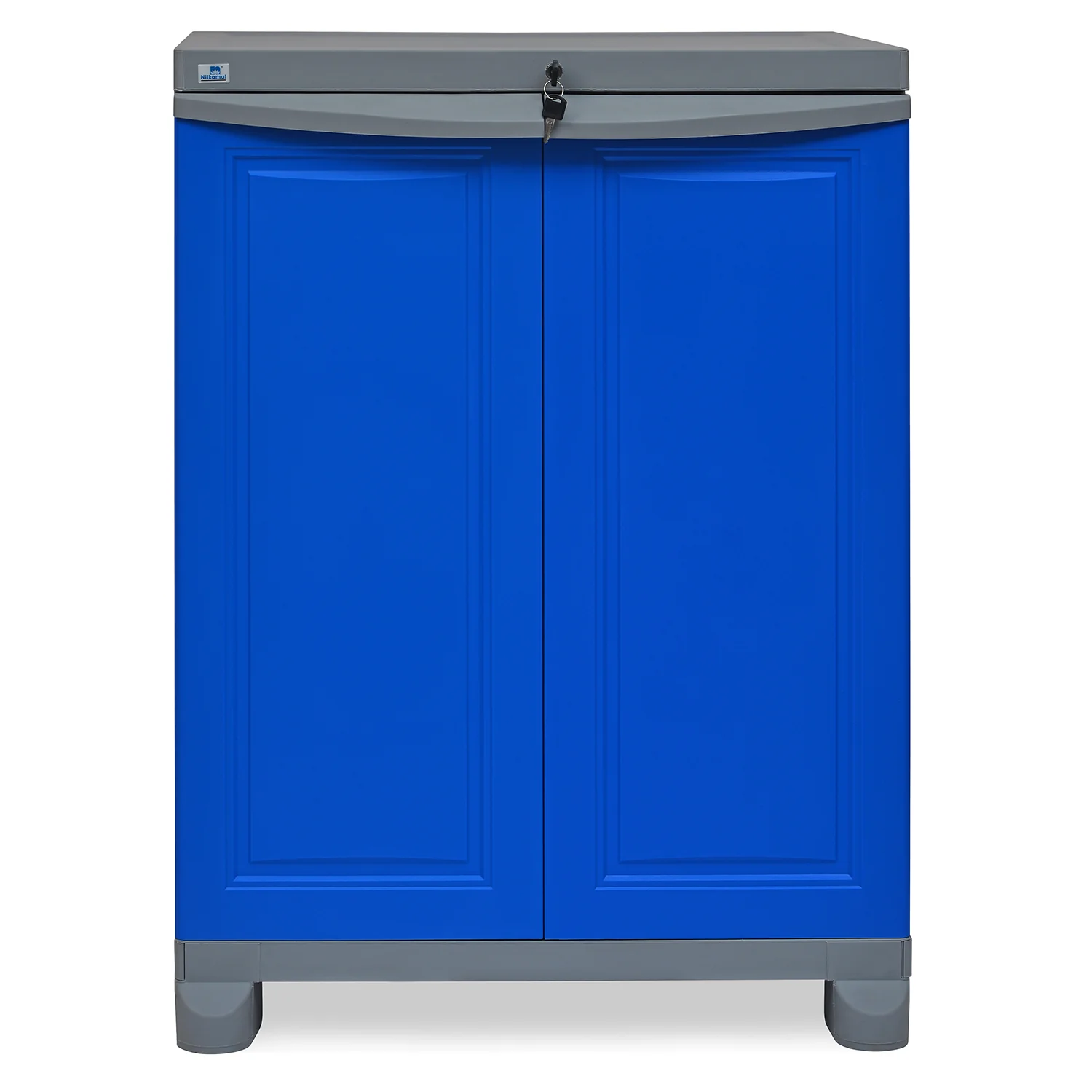 Nilkamal Freedom Small 1 (Deep Blue and Grey) - Image 3