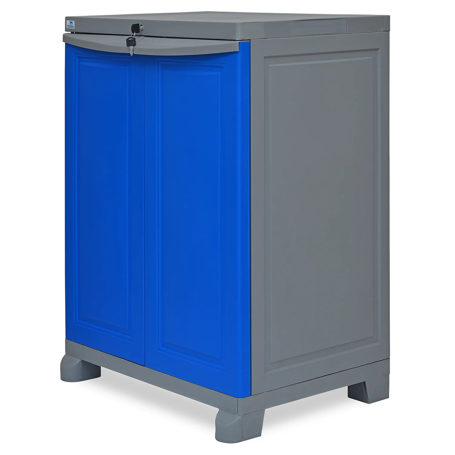 Nilkamal Freedom Small 1 (Deep Blue and Grey) - Image 6