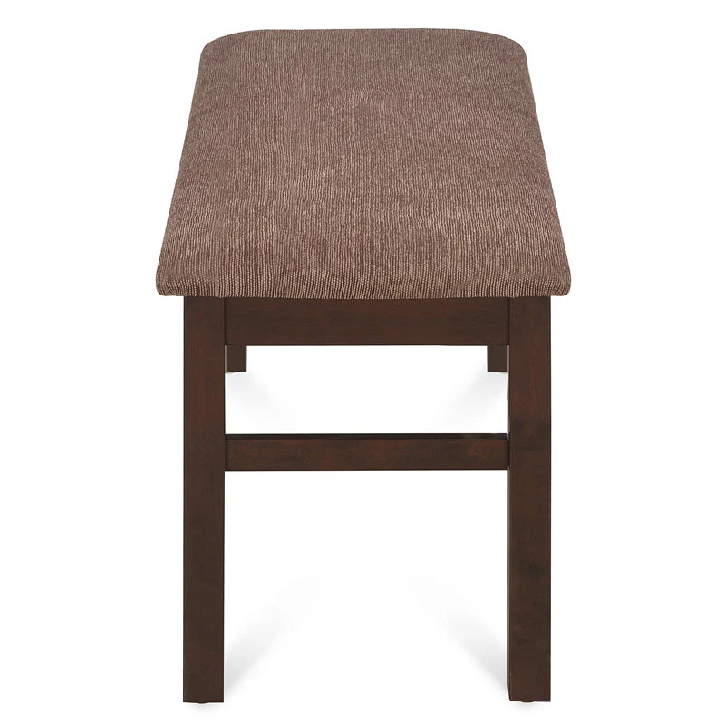 Nilkamal Gem 6 Seater Dining Set With Bench (Cappuccino) - Image 14