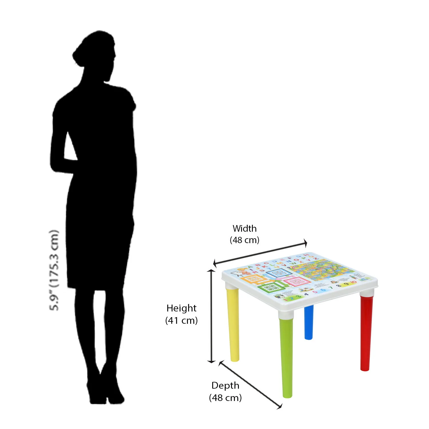 Nilkamal Genius Ludo Table (Milky White) - Image 6
