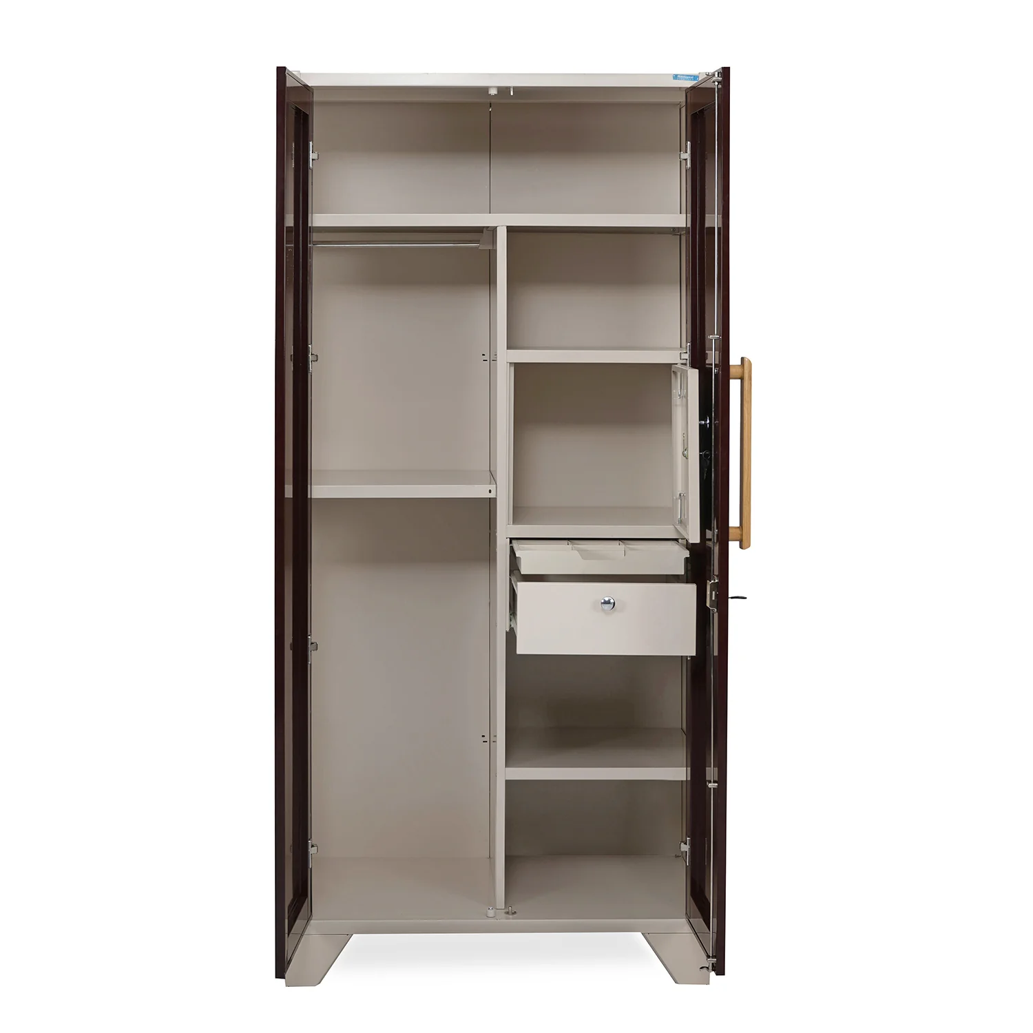 Nilkamal Grace Home Mirror Storage (Brown / Ivory) - Image 5