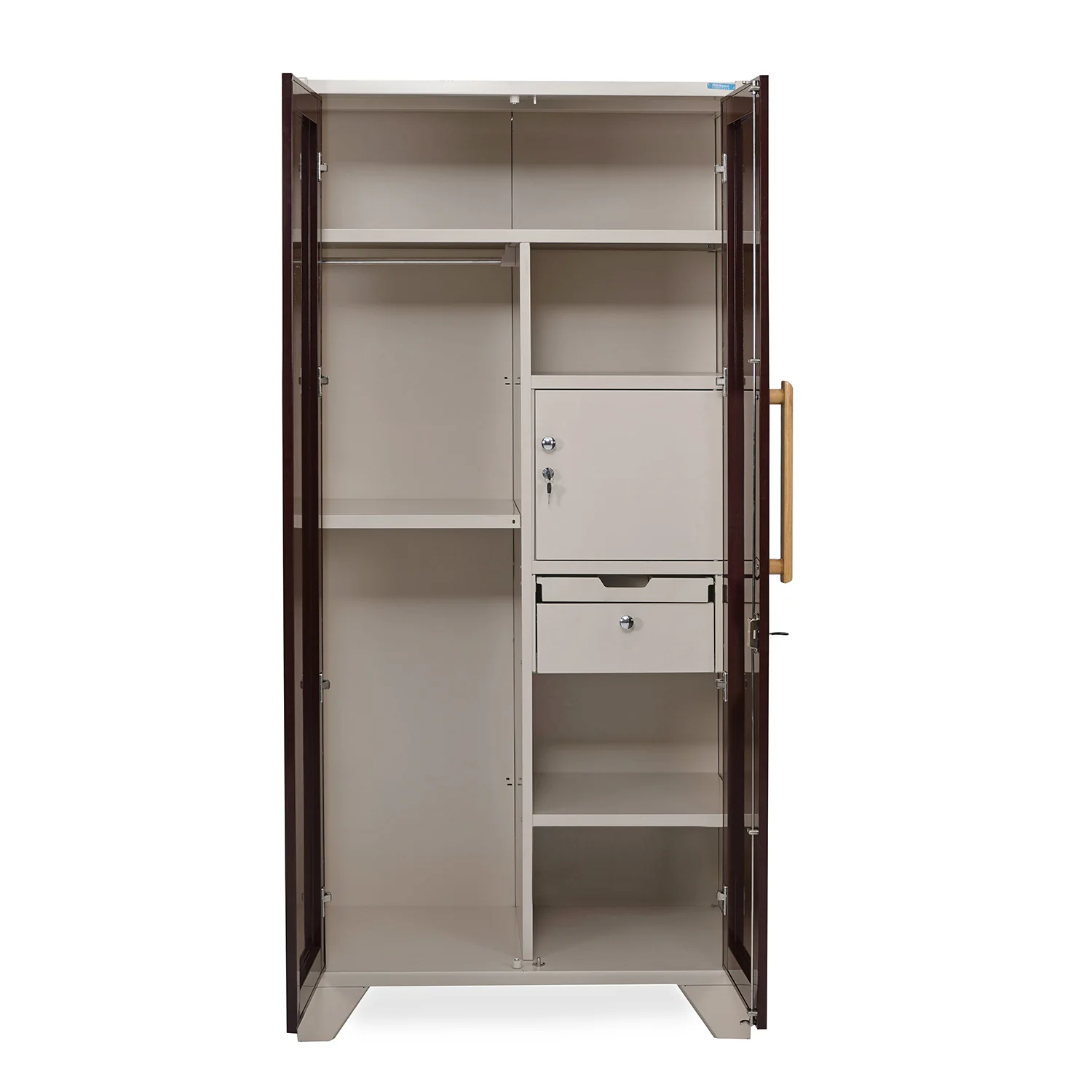 Nilkamal Grace Home Mirror Storage (Brown / Ivory) - Image 6