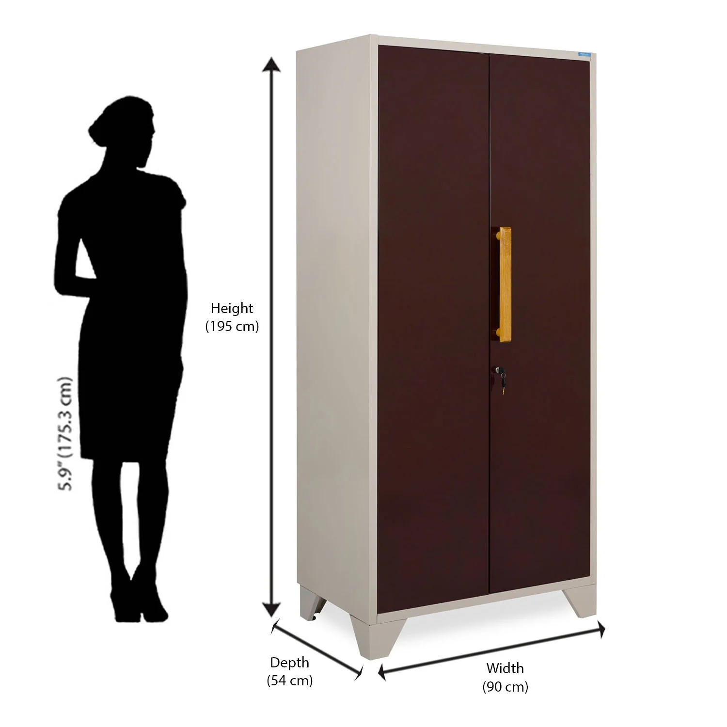 Nilkamal Grace Home Storage (Brown / Ivory) - Image 14