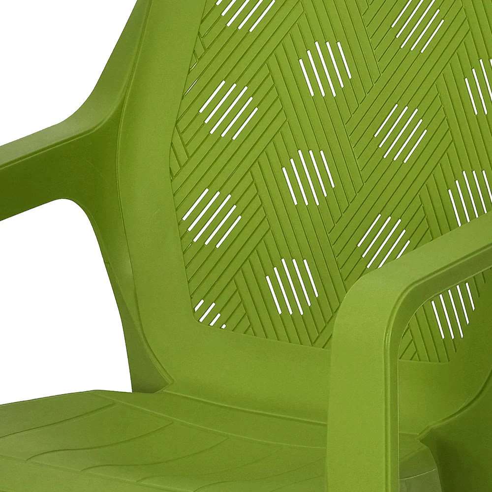 Nilkamal Hexa Plastic Chair with Arm Rest - Image 28