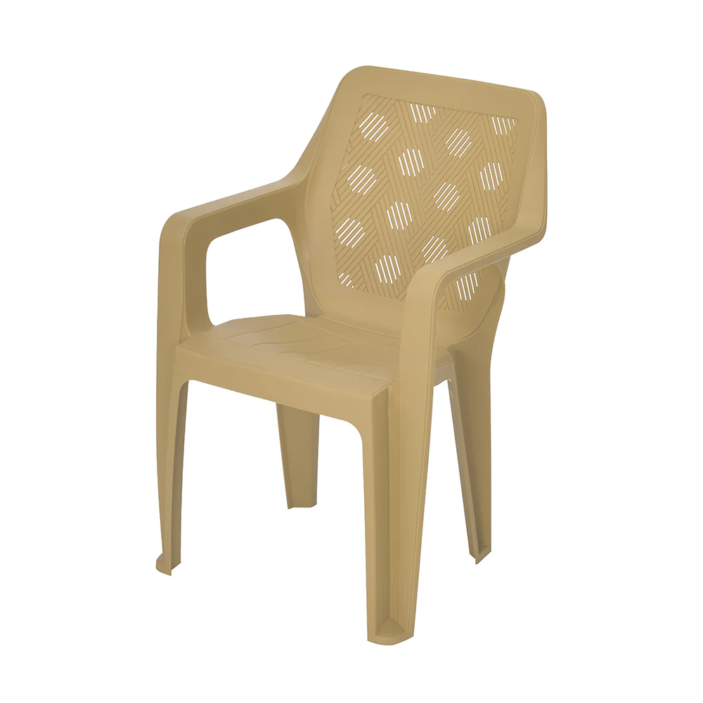 Nilkamal Hexa Plastic Chair with Arm Rest - Image 3