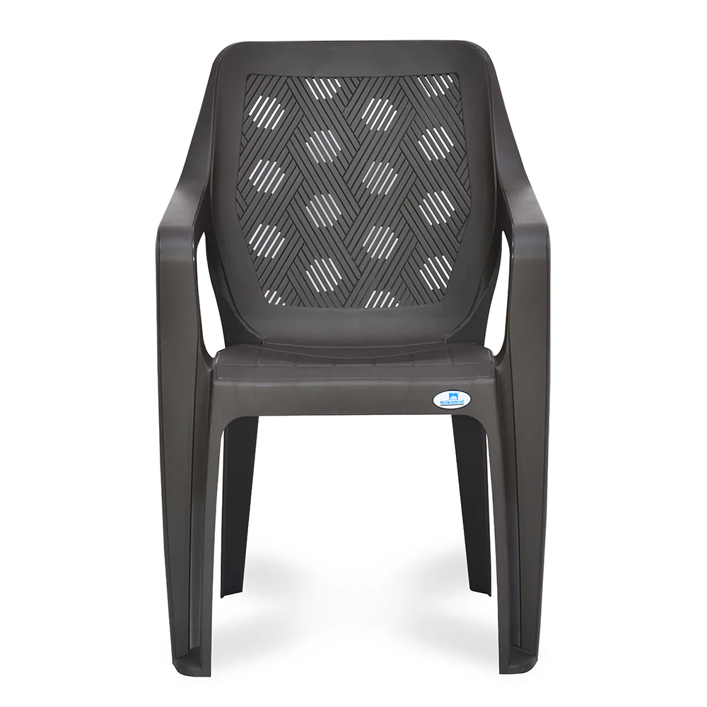 Nilkamal Hexa Plastic Chair with Arm Rest - Image 34
