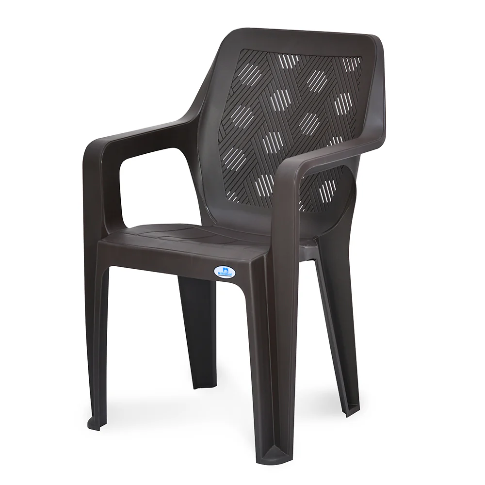 Nilkamal Hexa Plastic Chair with Arm Rest - Image 36