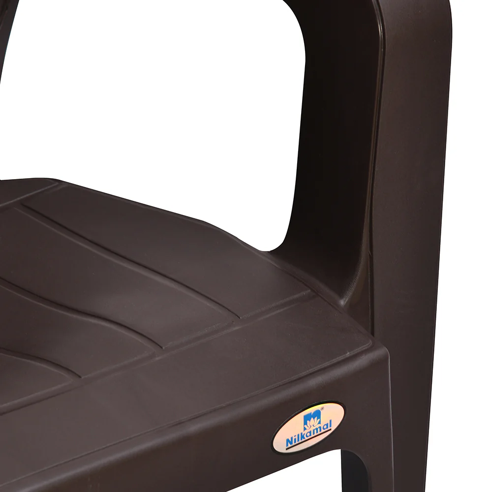 Nilkamal Hexa Plastic Chair with Arm Rest - Image 39