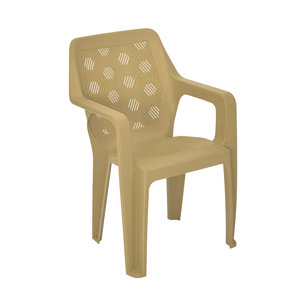 Nilkamal Hexa Plastic Chair with Arm Rest - Image 4