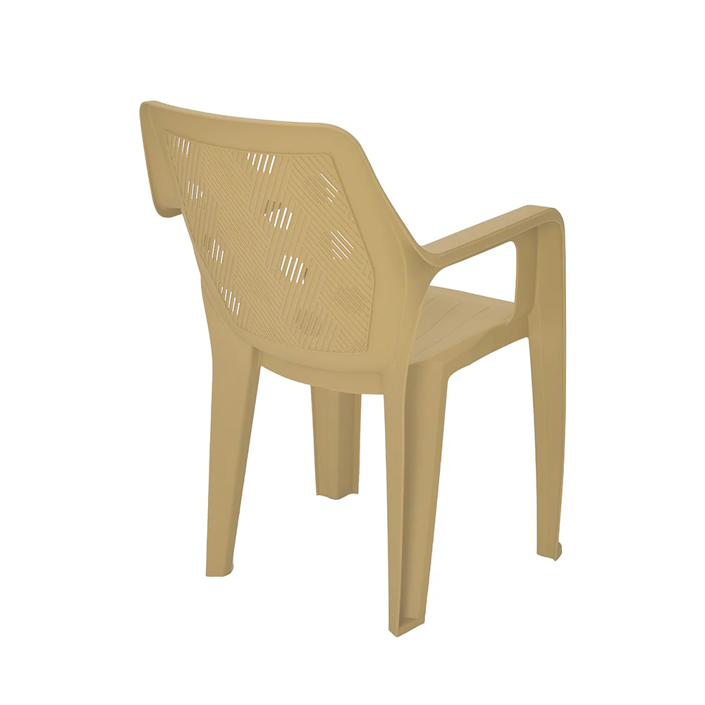 Nilkamal Hexa Plastic Chair with Arm Rest - Image 6