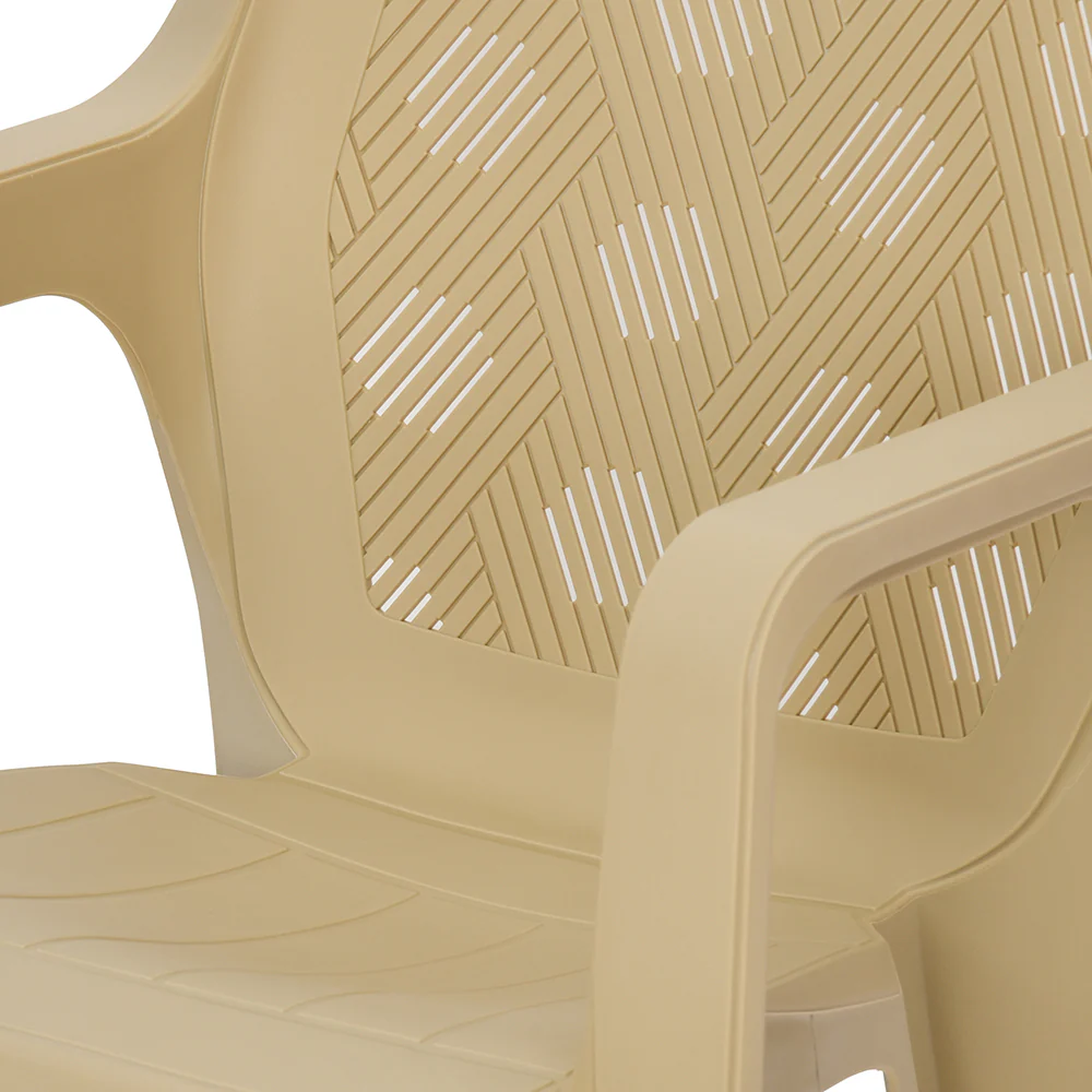 Nilkamal Hexa Plastic Chair with Arm Rest - Image 8