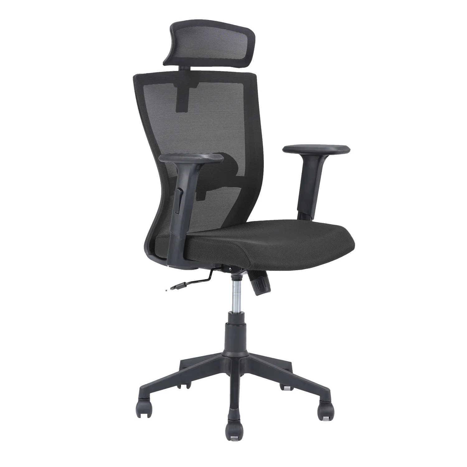 Nilkamal Hexon High Back Chair (Black) - Image 3