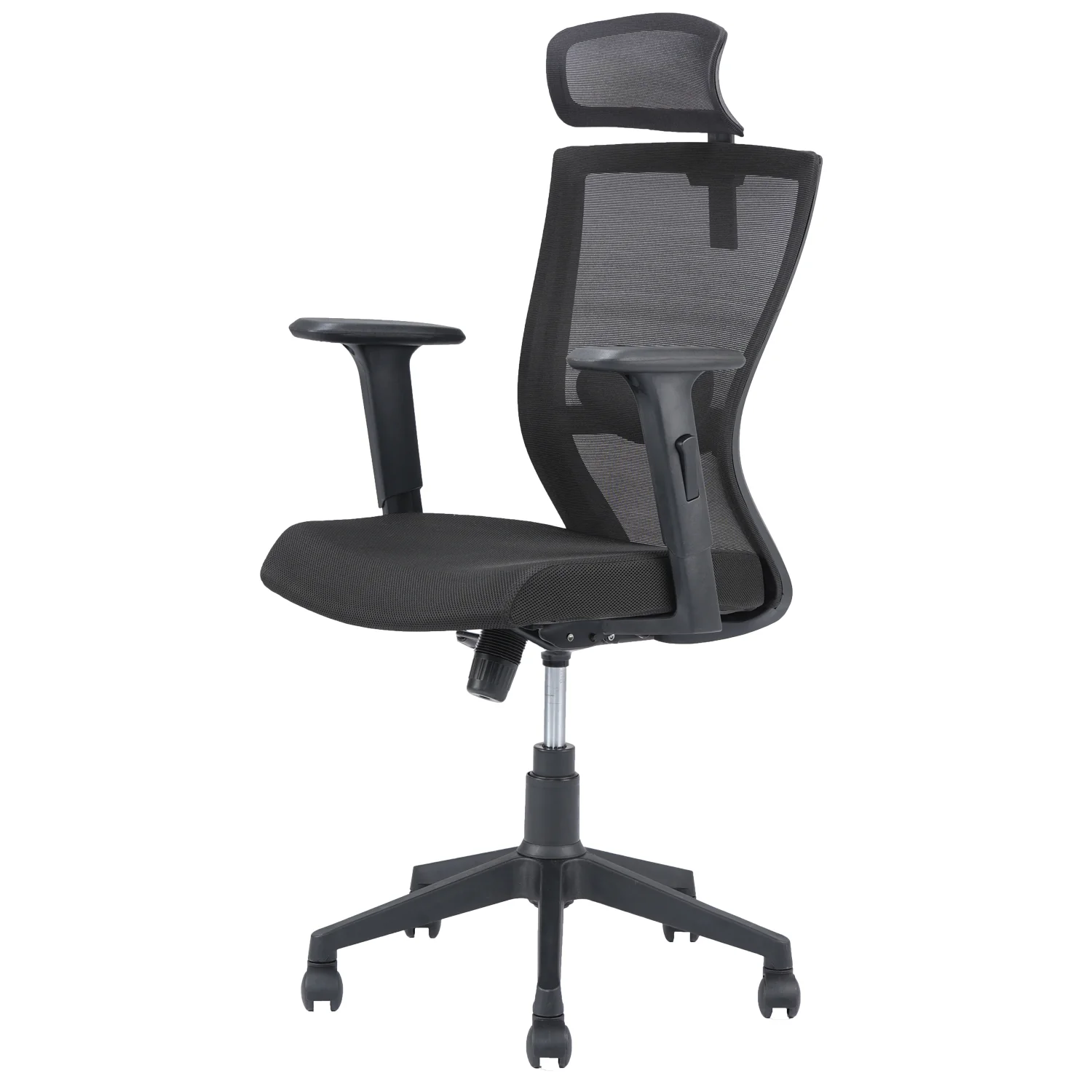 Nilkamal Hexon High Back Chair (Black) - Image 5