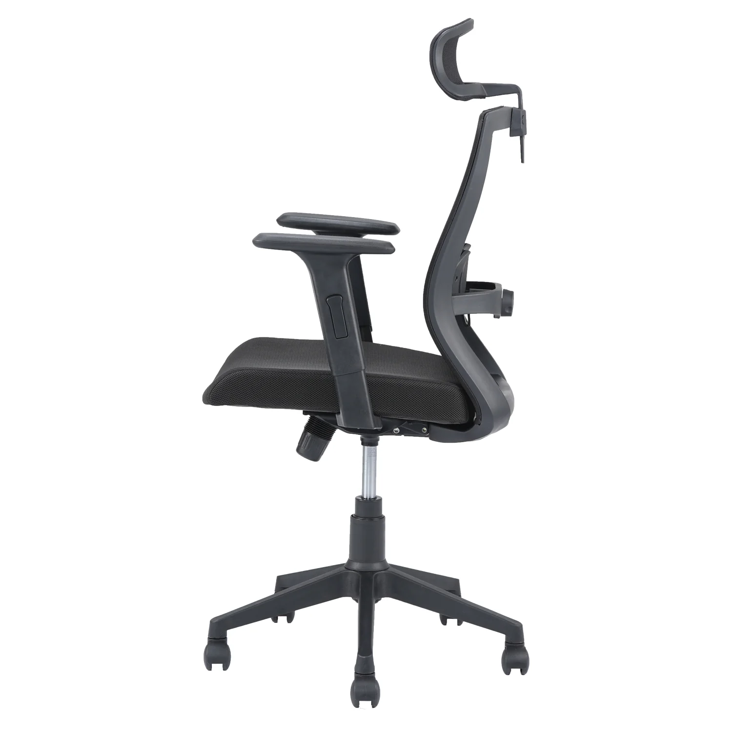 Nilkamal Hexon High Back Chair (Black) - Image 6