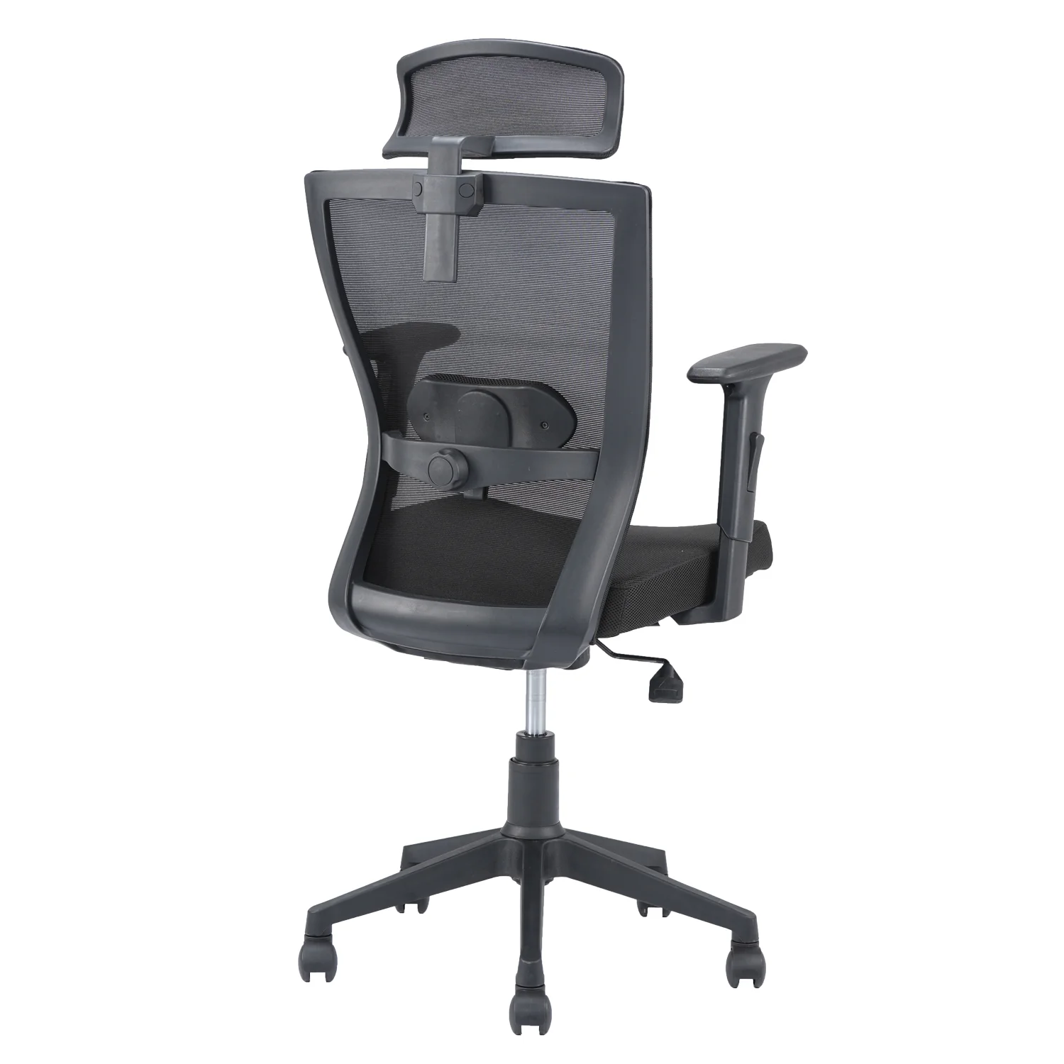 Nilkamal Hexon High Back Chair (Black) - Image 8