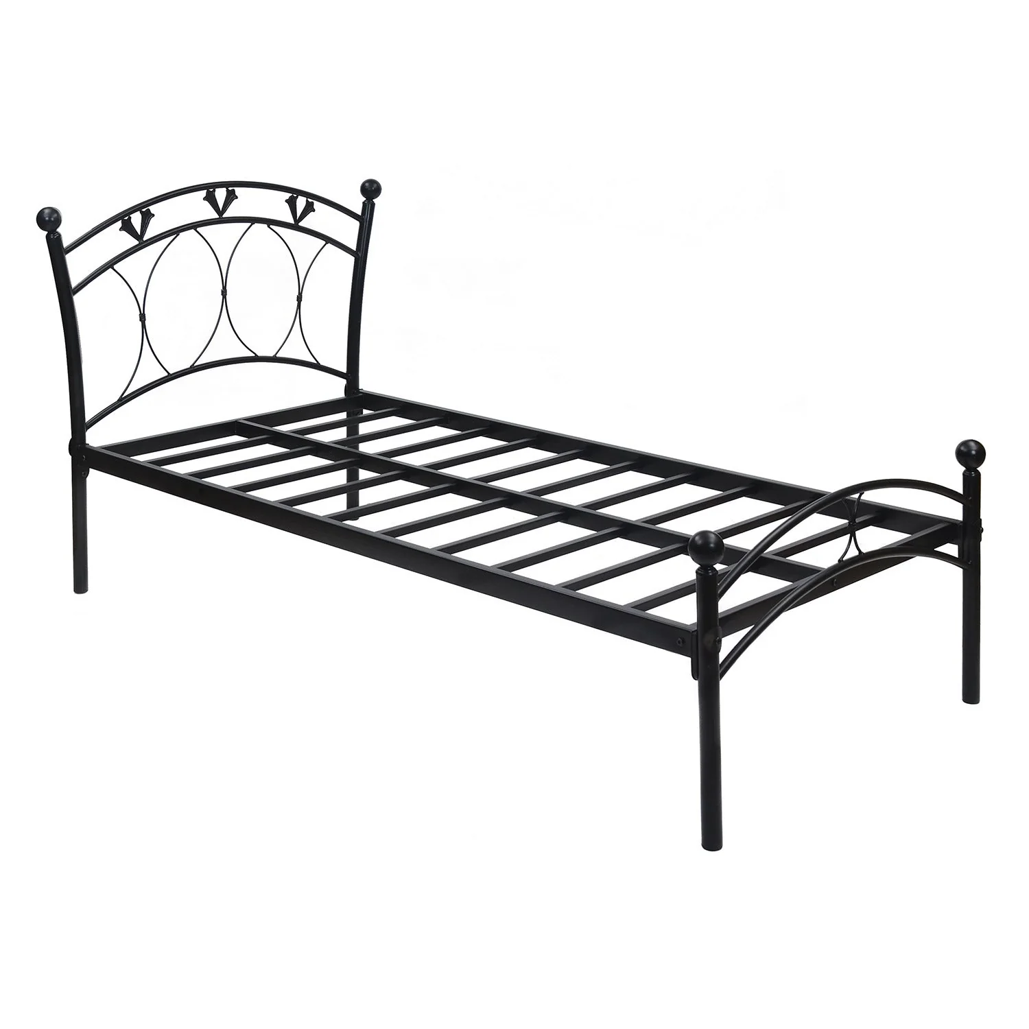 Nilkamal Hydra Metal Single Bed (Black) - Image 3