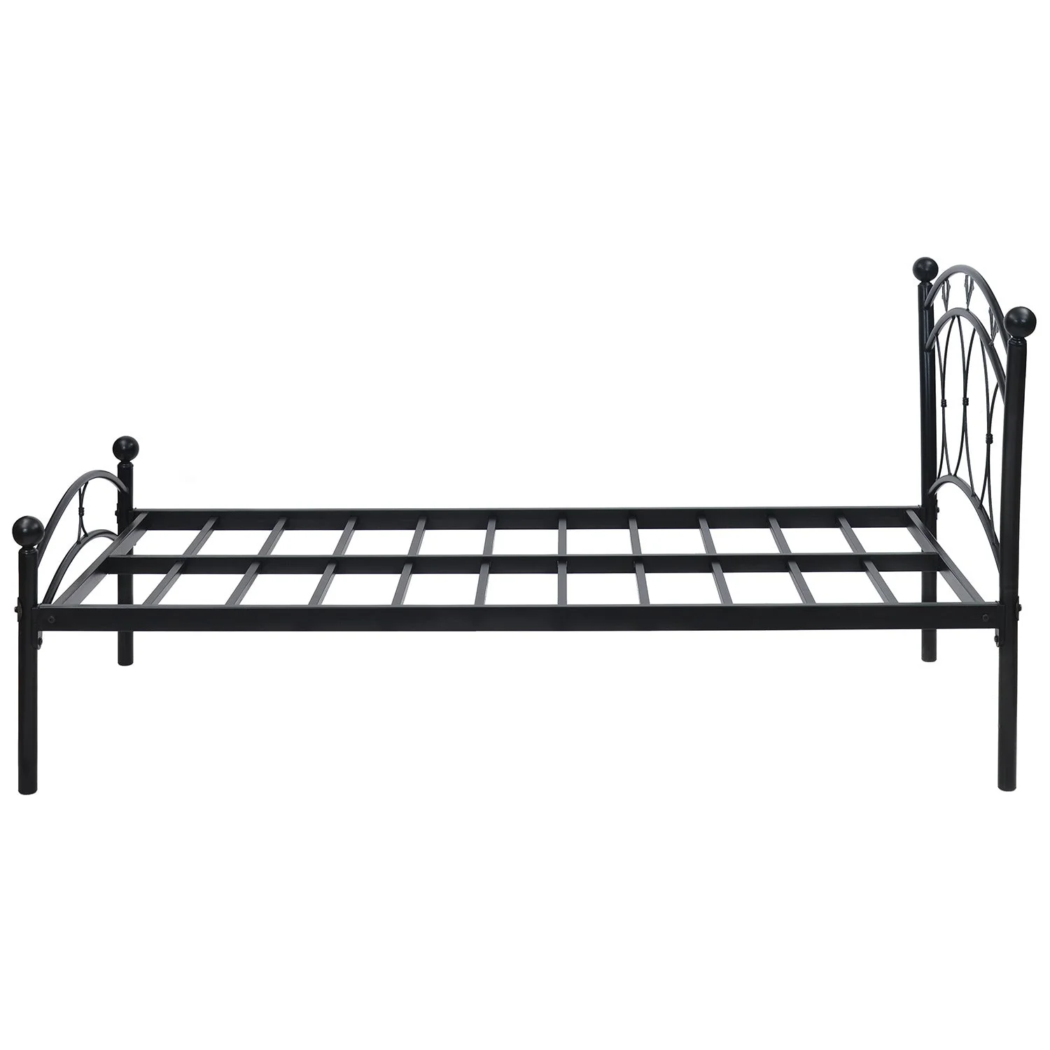 Nilkamal Hydra Metal Single Bed (Black) - Image 4