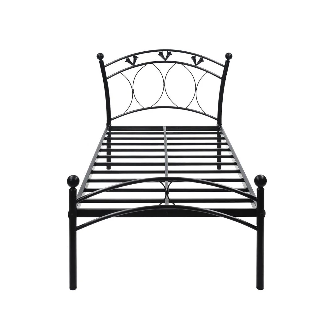 Nilkamal Hydra Metal Single Bed (Black) - Image 5