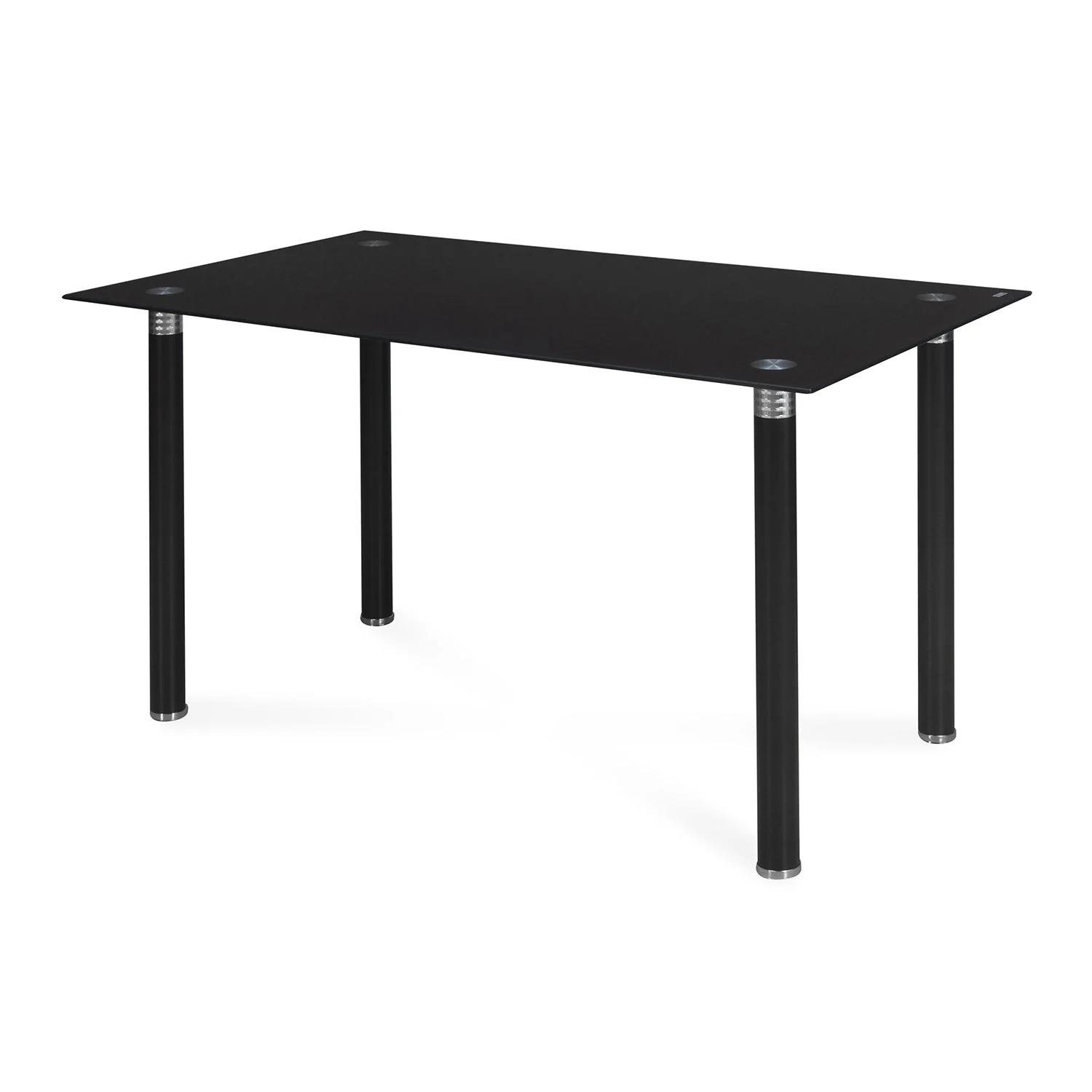 Nilkamal Isaac 6 Seater Dining Table (Black) - Image 4