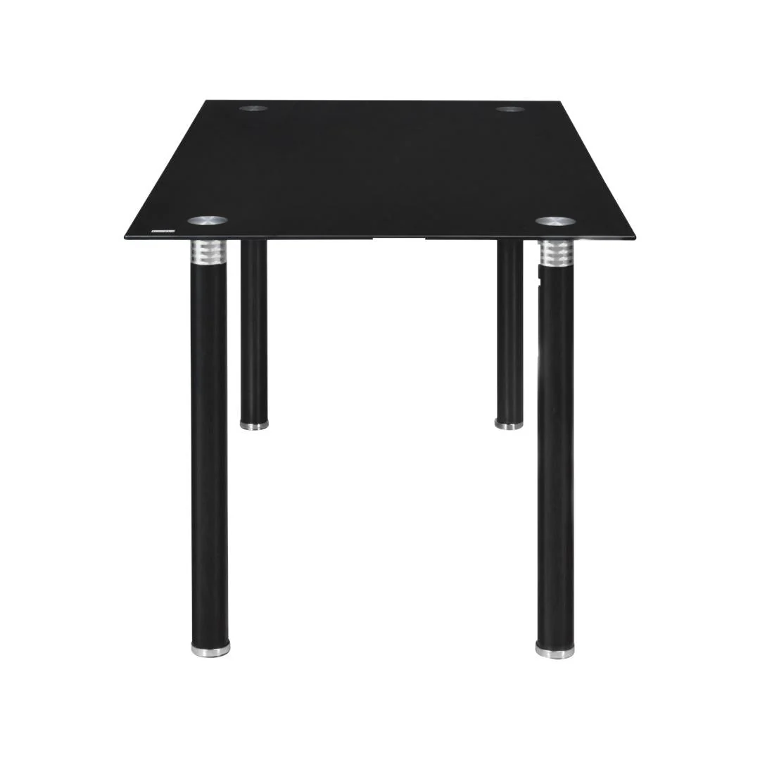 Nilkamal Isaac 6 Seater Dining Table (Black) - Image 5