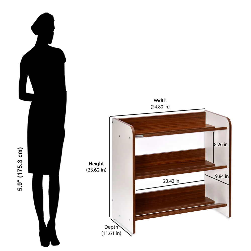 Nilkamal Itsy 3-Tier Shoe Rack - Image 17