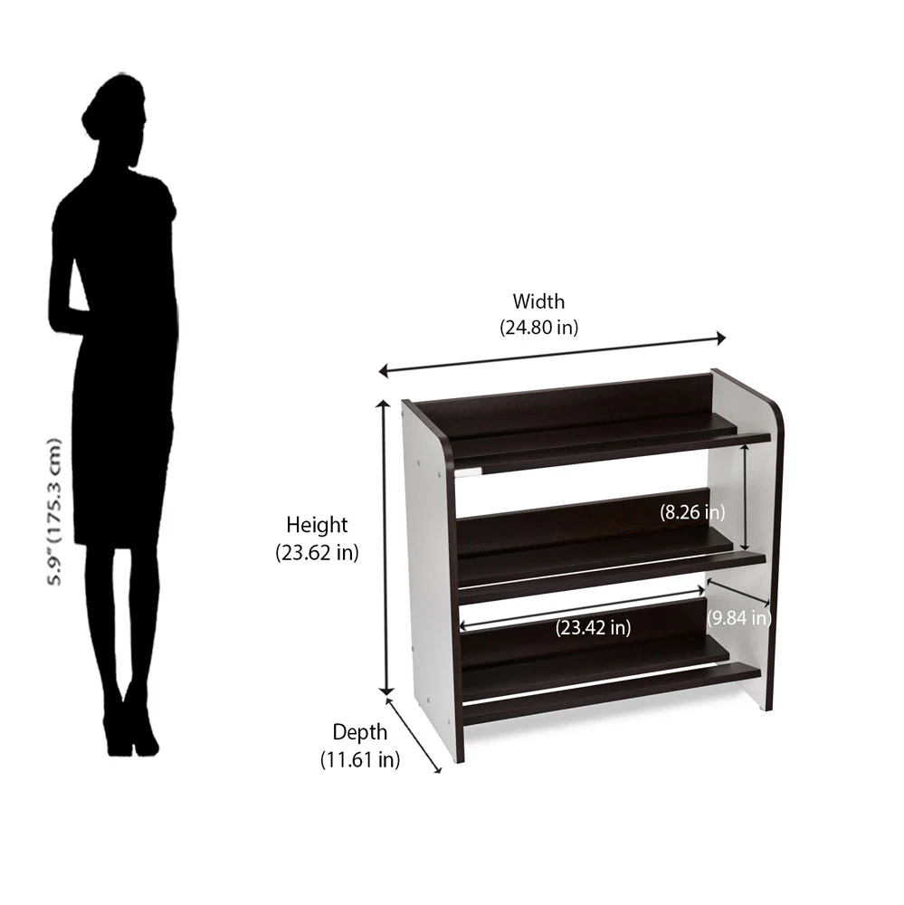 Nilkamal Itsy 3-Tier Shoe Rack - Image 8