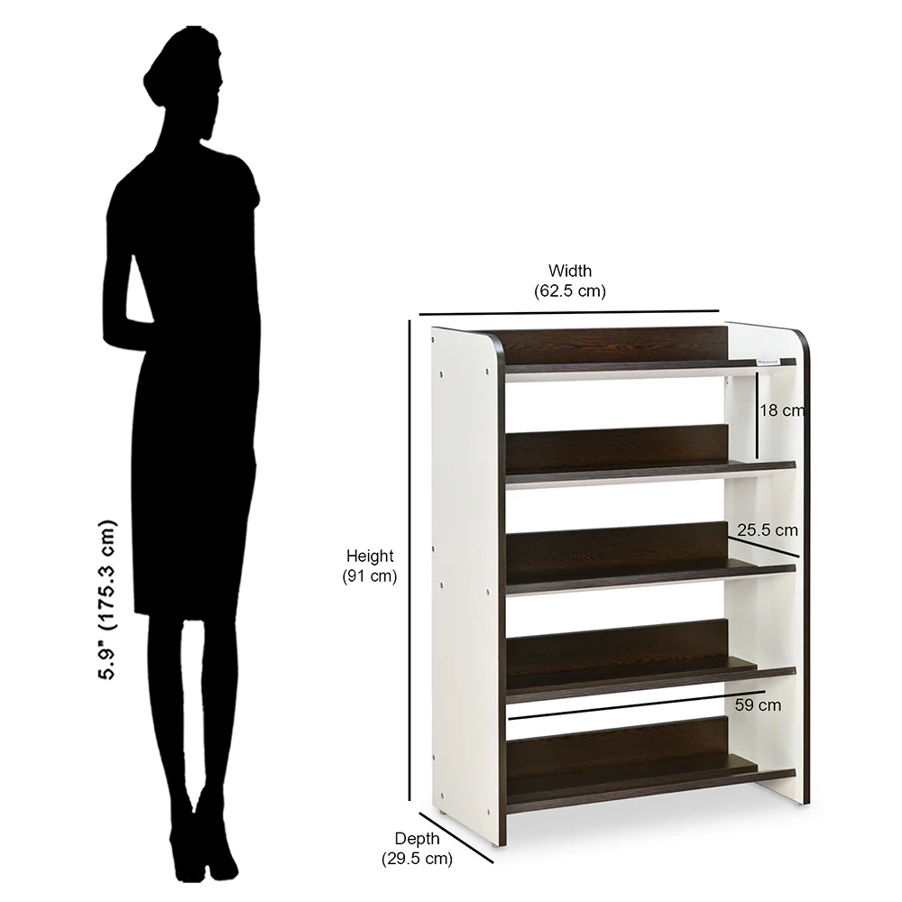 Nilkamal Itsy 5-Tier Shoe Rack - Image 15
